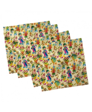 Ambesonne Nursery Set of 4 Napkins 12