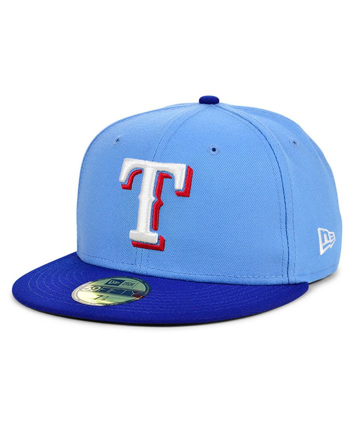 New Era Texas Rangers Authentic Collection 59FIFTY-FITTED Cap - Macy's