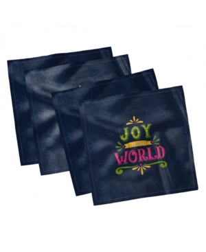 Ambesonne Joy Set of 4 Napkins 18