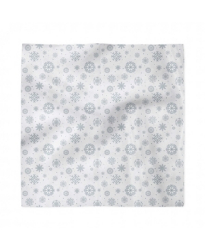 Ambesonne Snowflake Set of 4 Napkins 18