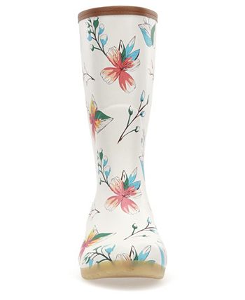 Chooka Women s Tropics Bainbridge Adjustable Mid Calf Rain boot Macy s