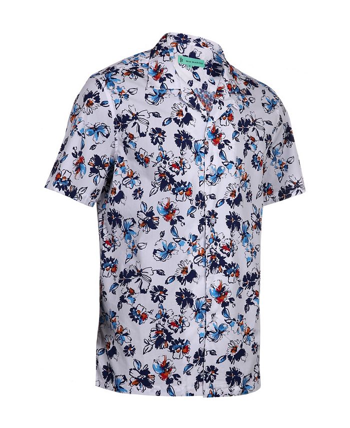 Mio Marino Men's Hawaiian Print Cotton Dress Shirts - Macy's