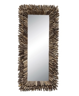 3r Studio Driftwood Mirror In Brown