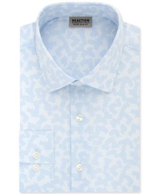 extra slim floral dress shirt