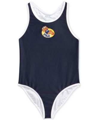 polo one piece swimsuit