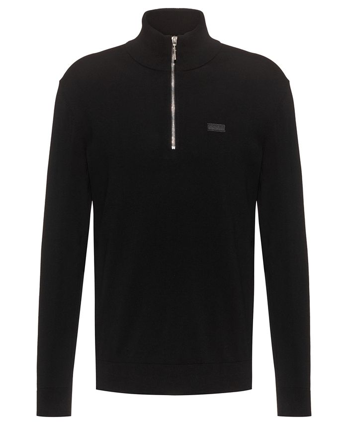 Hugo boss half zip jumpers discount