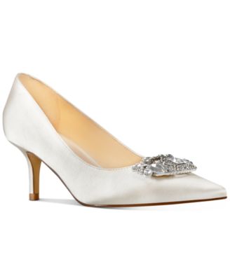 ivory pump heels