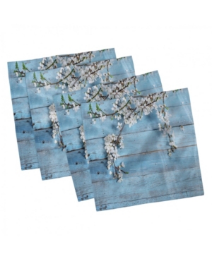 Ambesonne Rustic Set of 4 Napkins 18