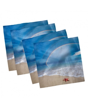 Ambesonne Starfish Set of 4 Napkins 18