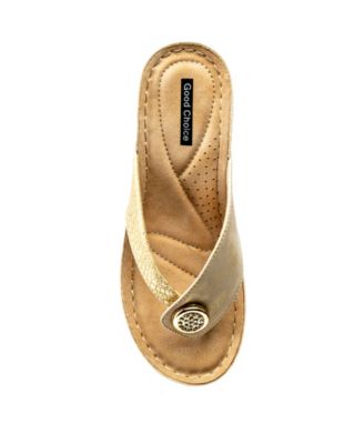 Women's Dafni Thong Comfort Wedge Sandals