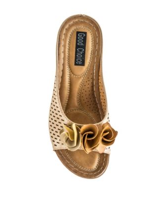 Women's Juliet Floral Wedge Sandals