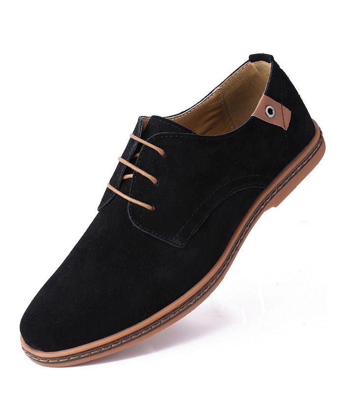 Mio Marino Men's Classic Suede Derby Oxford Shoes - Macy's