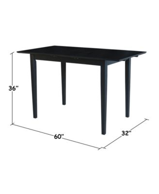 Table with Butterfly Extension