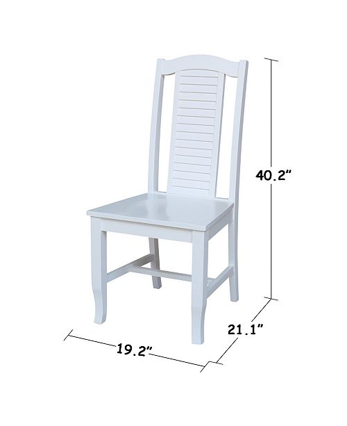 International Concepts Seaside Chairs Set Of 2 Reviews