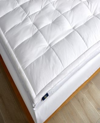Serta 2" Feather & Down Fiber Top Featherbed, King
