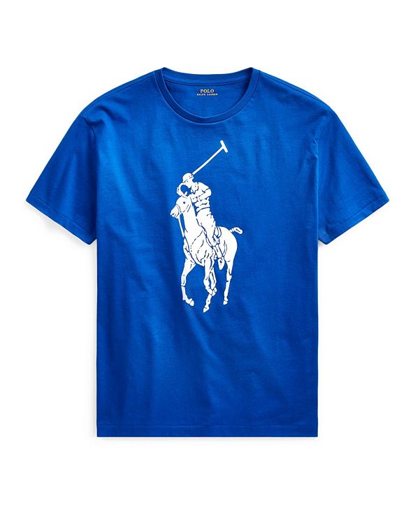 Polo Ralph Lauren Men's Classic-Fit Big Pony T-Shirt & Reviews - T ...
