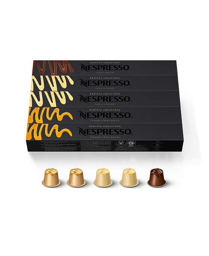 Nespresso Capsules OriginalLine, Barista Flavored Pack, Mild Roast