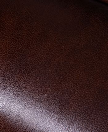 Henriel leather power deals recliner with air massager