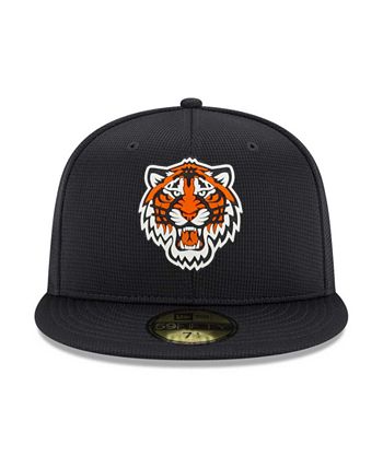 New Era Detroit Tigers Black and White Fashion 59FIFTY Cap - Macy's