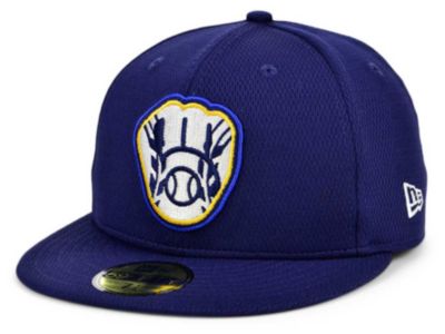 New Era Kids Milwaukee Brewers 2020 Kids Batting Practice 59FIFTY-FITTED Cap