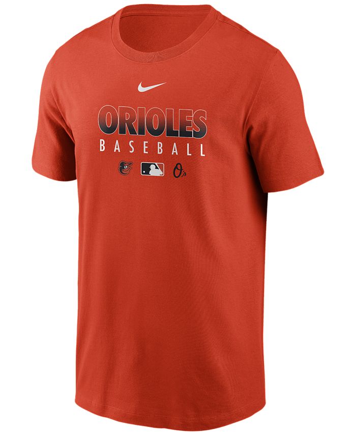 Nike Baltimore Orioles Men's Early Work Dri-Fit T-Shirt - Macy's