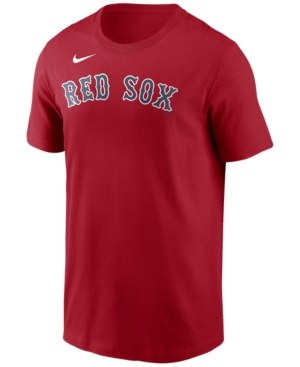 Nike Boston Red Sox Men's Swoosh Wordmark T-Shirt