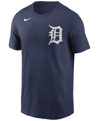 Nike Detroit Tigers Men's Swoosh Wordmark T-Shirt - Macy's