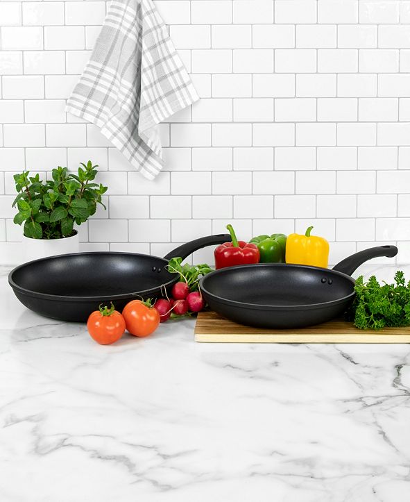 Hell's Kitchen 10" & 12" Nonstick Fry Pan Set & Reviews Cookware Sets