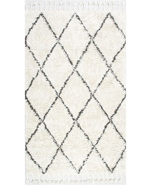 Nuloom Moroccan Venice Moroccan Neutral 4 X 6 Area Rug Reviews Rugs Macy S