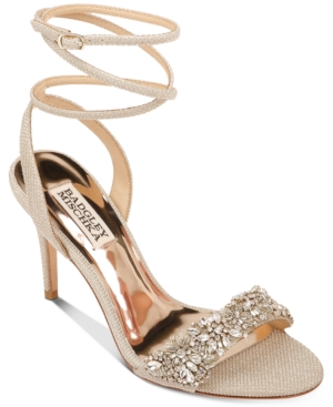 image of Badgley Mischka Jen Evening Sandals Women-s Shoes