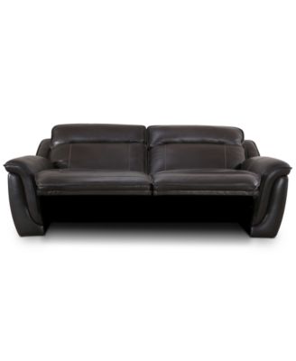 Lenardo 2-Pc. Leather Sofa with 2 Power Recliners, Created for Macy's