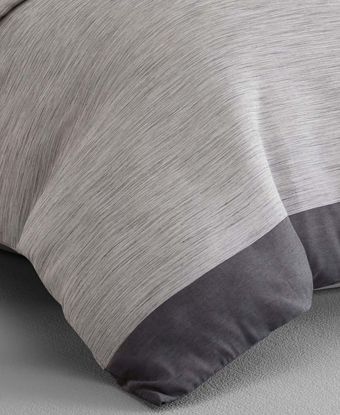 Vera Wang Grisaille Weave King Duvet Cover Macy's