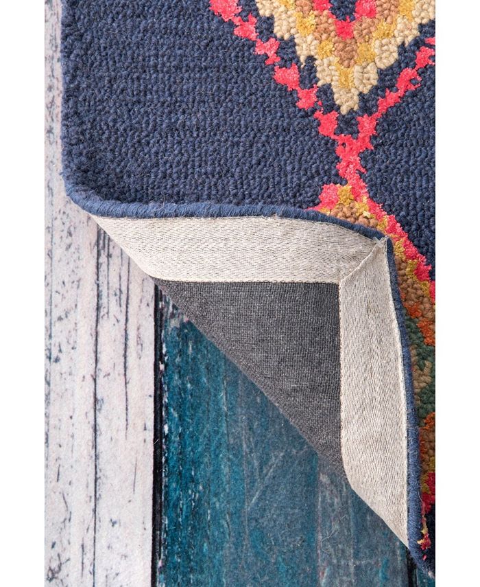 nuLoom San Miguel Hand Tufted Belini 7'6" x 9'6" Area Rug & Reviews