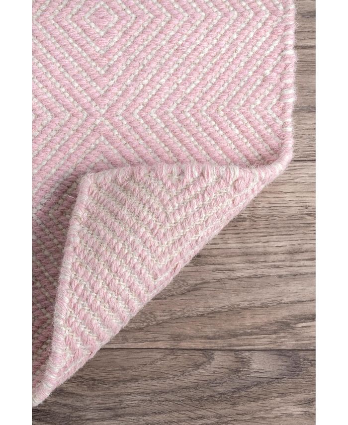nuLoom Sofia Hand Tufted Agoja Rose 5' x 8' Area Rug Macy's