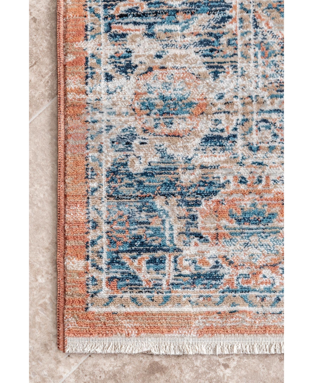 nuLoom Selina Marina Oriental DistressedArea Rug - Beige