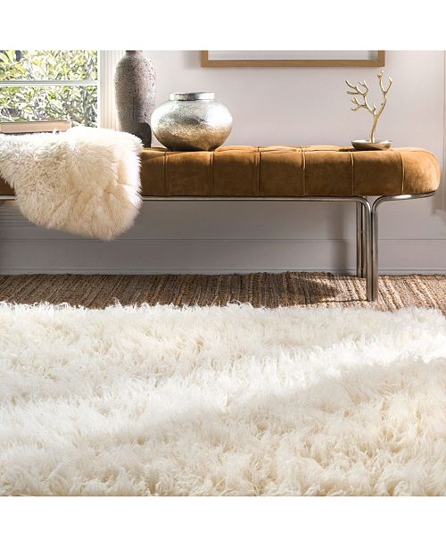 Authentic Greek Flokati Rug Images