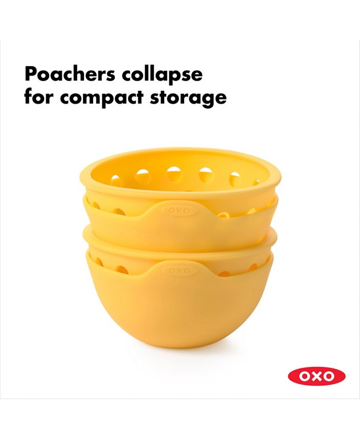 OXO Good Grips 2Pk. Silicone Egg Poacher Macy's