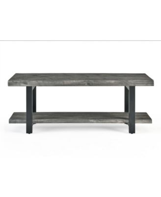 Pomona Metal and Wood Wall Coat Hook with Bench