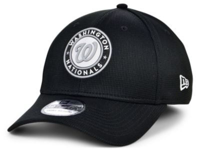 all black washington nationals hat