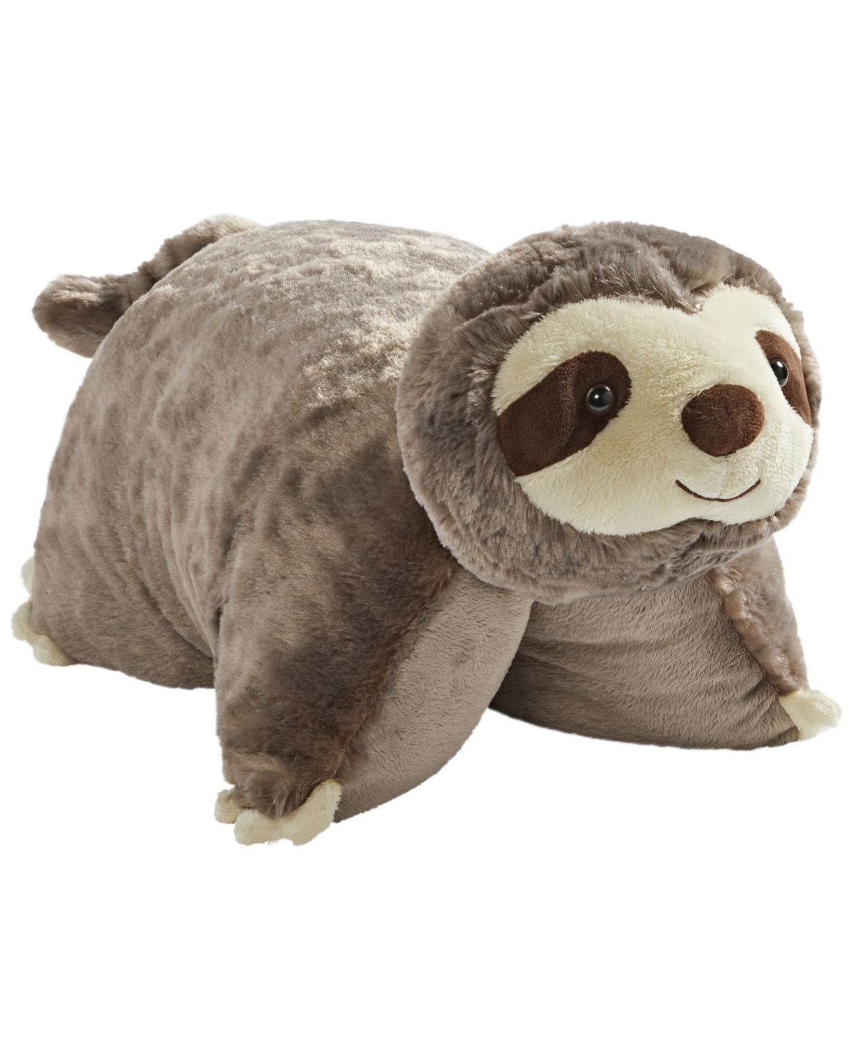 Pillow Pets Signature Sunny Sloth Stuffed Animal Plush Toy In Brown