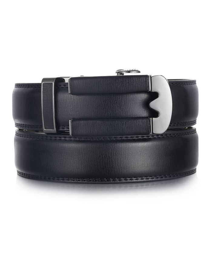 Mio Marino Men's Dapper Leather Ratchet Belts - Macy's