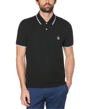 Original Penguin Men's Sticker Pete Pique Polo Shirt