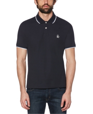 Original Penguin Men's Sticker Pete Pique Polo Shirt
