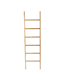 Madea Freestanding Wooden Ladder Rack