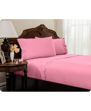 Reversifi Embroidered Bed Sheets Set - King Bedding