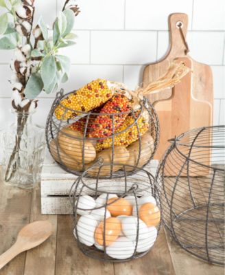 Vintage-like Basket Set of 3