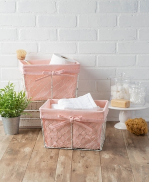 Design Imports Medium 2-Pc Chicken Wire Liner Set