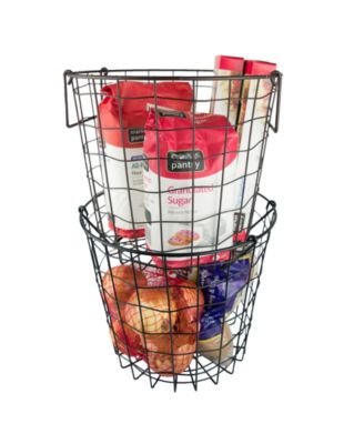 Metal Basket Round Small