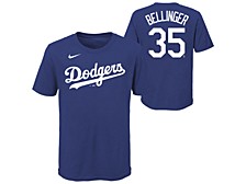 Los Angeles Dodgers Youth Name and Number Player T-Shirt Cody Bellinger