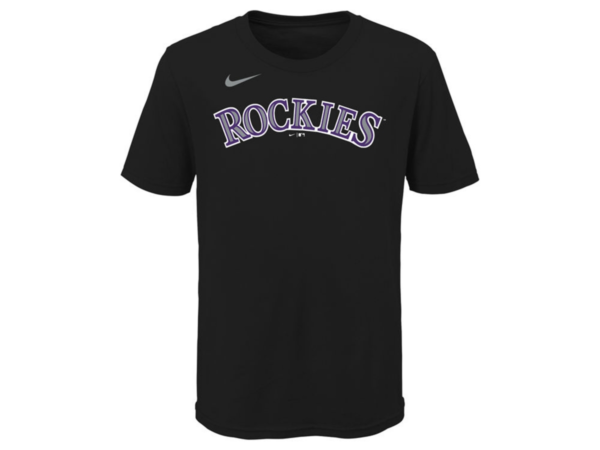 Nike Colorado Rockies Big Boys and Girls Name and Number Player T-shirt - Charliemon